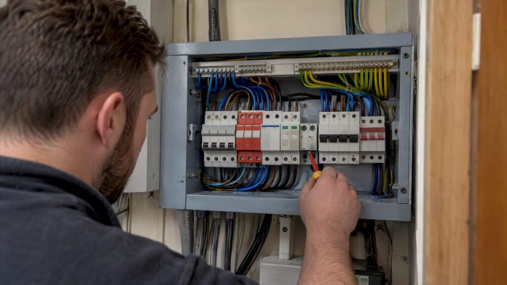 Type 1 and Type 2 SPDs in consumer unit